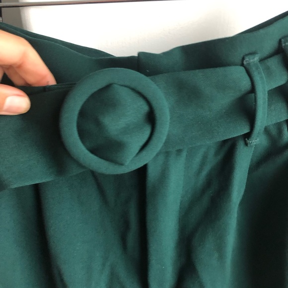 Emerald green trousers - Picture 2 of 3